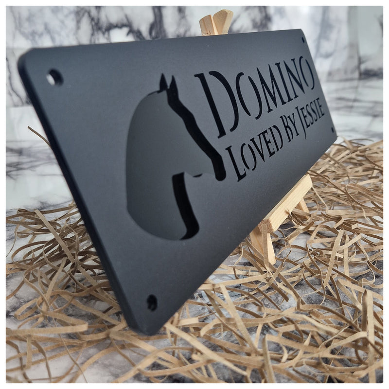 Personalized Modern Name Plates for Home Entrance | Customized Black Matte & Glossy Acrylic Board for House Office Flat Door Signage
