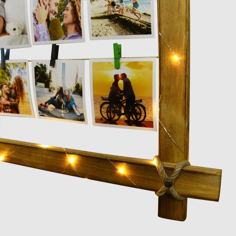 "Customize & Illuminate Memories with LED Photo Frame"
