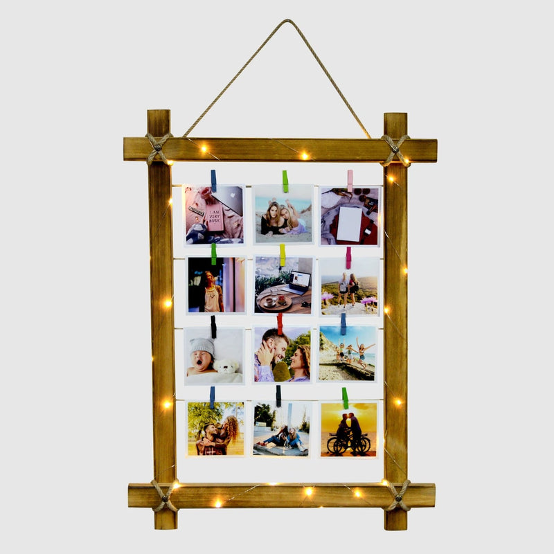 "Customize & Illuminate Memories with LED Photo Frame"