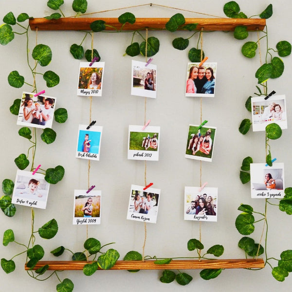 "Illuminate Your Moments with Lighted leaf Frame"