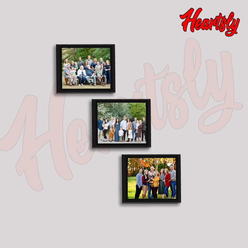 Premium Quality Photo Frame Collage Set of 3 || 6"W x 5"H. - HEARTSLY